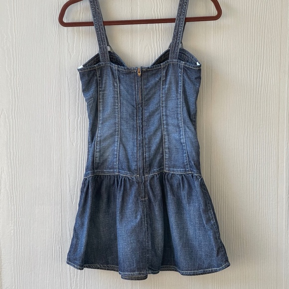 GUESS Women's Mini Jean  Dress Size S - Picture 4 of 10